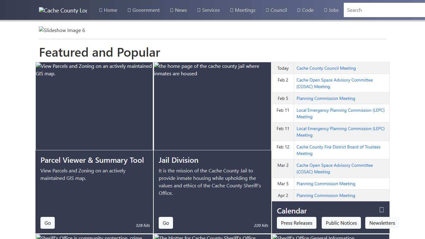 Official Site of Cache County, Utah - Home